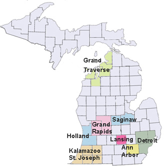 Michigan Regions